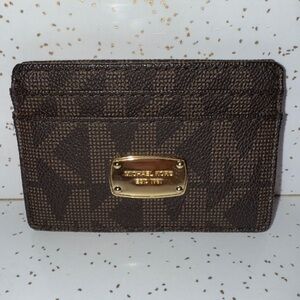 Michael Kors Dark Brown Card Case